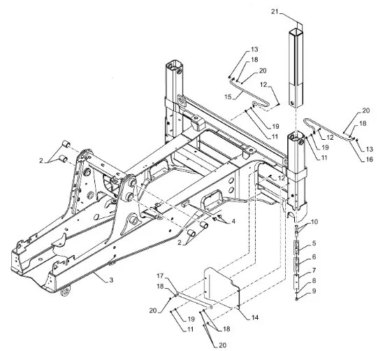 87737005 - стойка